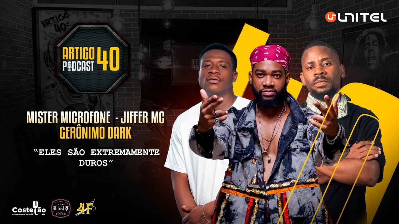 ARTIGO 40º PODCAST - Mr. MICROFONE , JIFFER MC, GERONIMO DARK #98