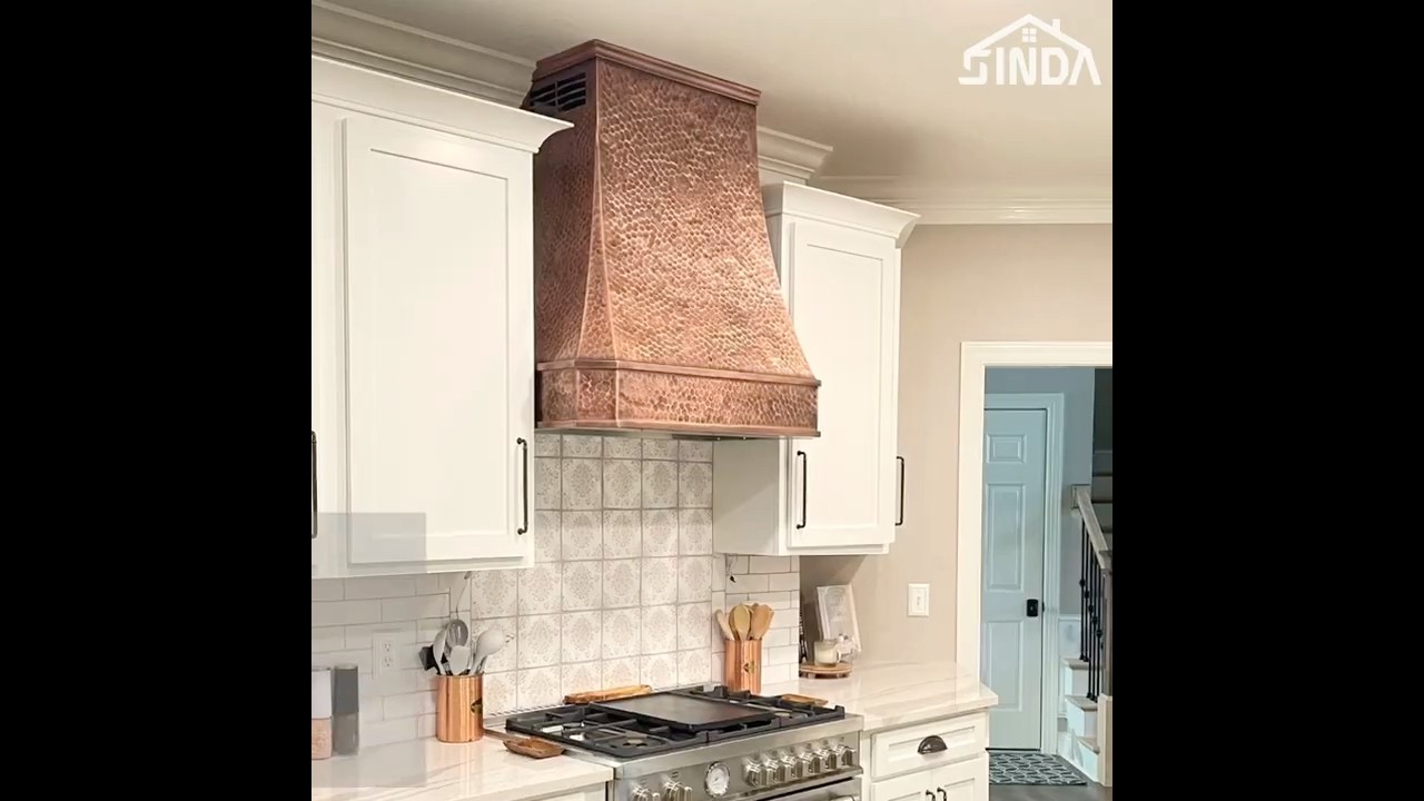 Discover the Art of Custom Copper & Stainless Steel Range Hoods | SINDA Copper Online Store