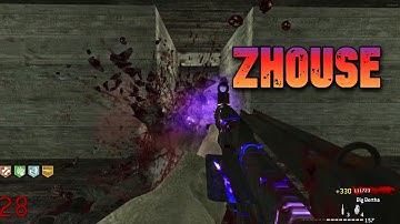 "ZHOUSE" ONE WINDOW CHALLENGE! (WORLD AT WAR ZOMBIES CUSTOM MAP)