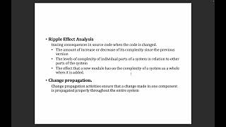 Impact Analysis | Ripple Effect | Change Propagation | Software Re-Engineering | (Urdu)- 9