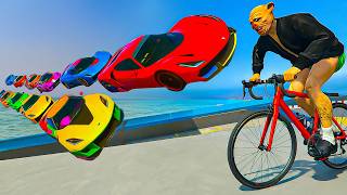 CARS VS RACING BIKES!!! 🐷LTS🐷 GTA 5 ONLINE screenshot 3