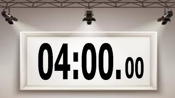 4 minute countdown timer mission impossible