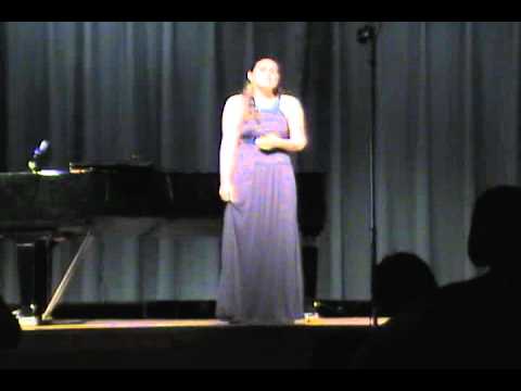 Lora Williams Senior Recital: "The Blessed Virgin's Expostulation"