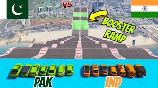 INDIA VS PAKISTAN | Gta 5 India Vs Pakistan Extreme Bumpy Road Challenge | Gta 5 Gameplay