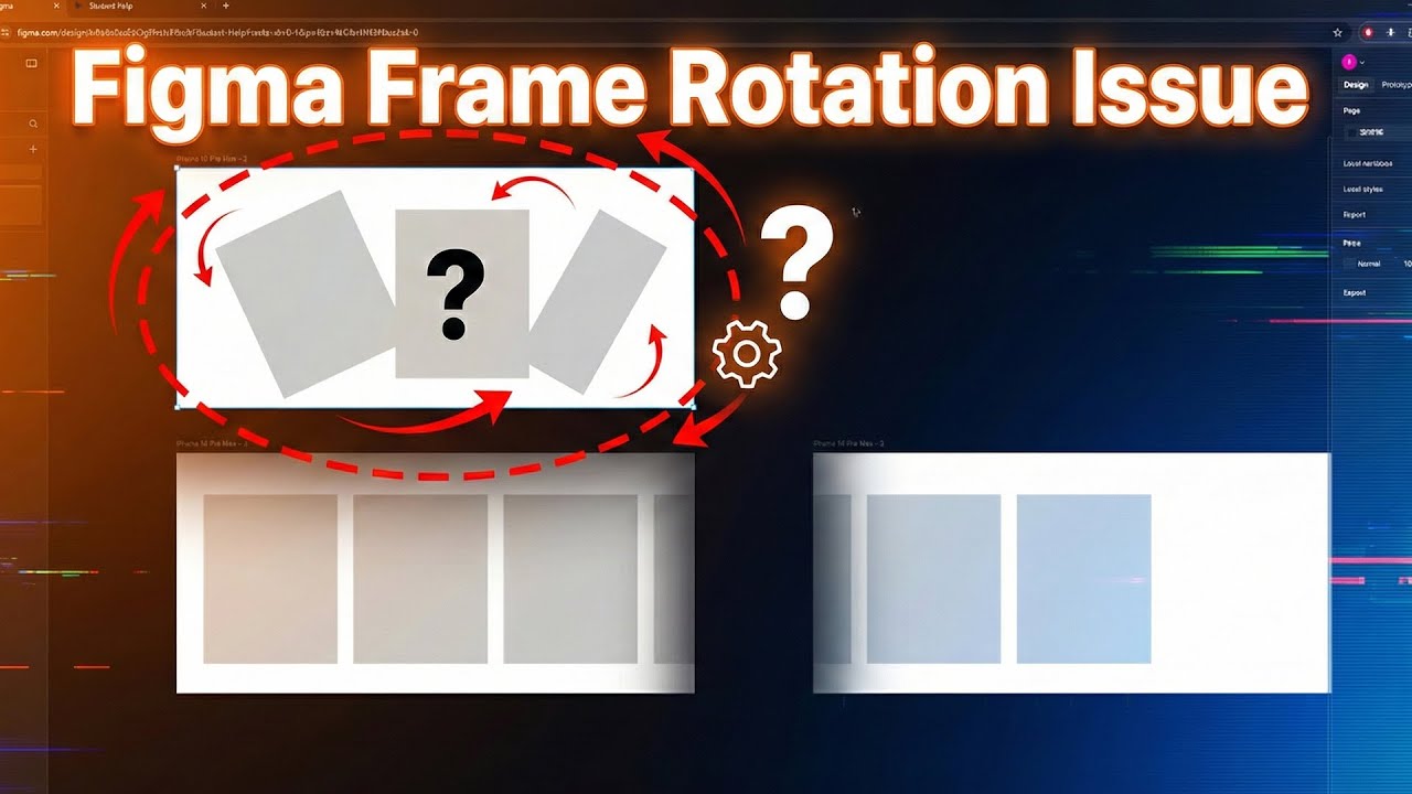 Figma Frame Rotation Issue - YouTube