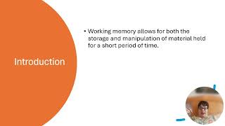 5   Working Memory