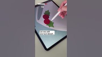 HOW FAST CAN YOU GUESS? 😲 Digital Art | ❄️edition #shorts #digitalart  #procreatedrawing #funvideo