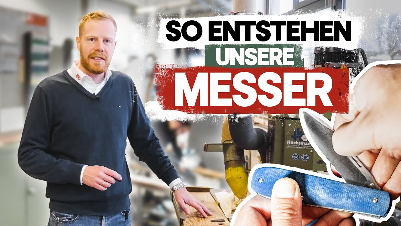 Ein Einblick ins Unternehmen! So entstehen unsere Messer | Böker Solingen