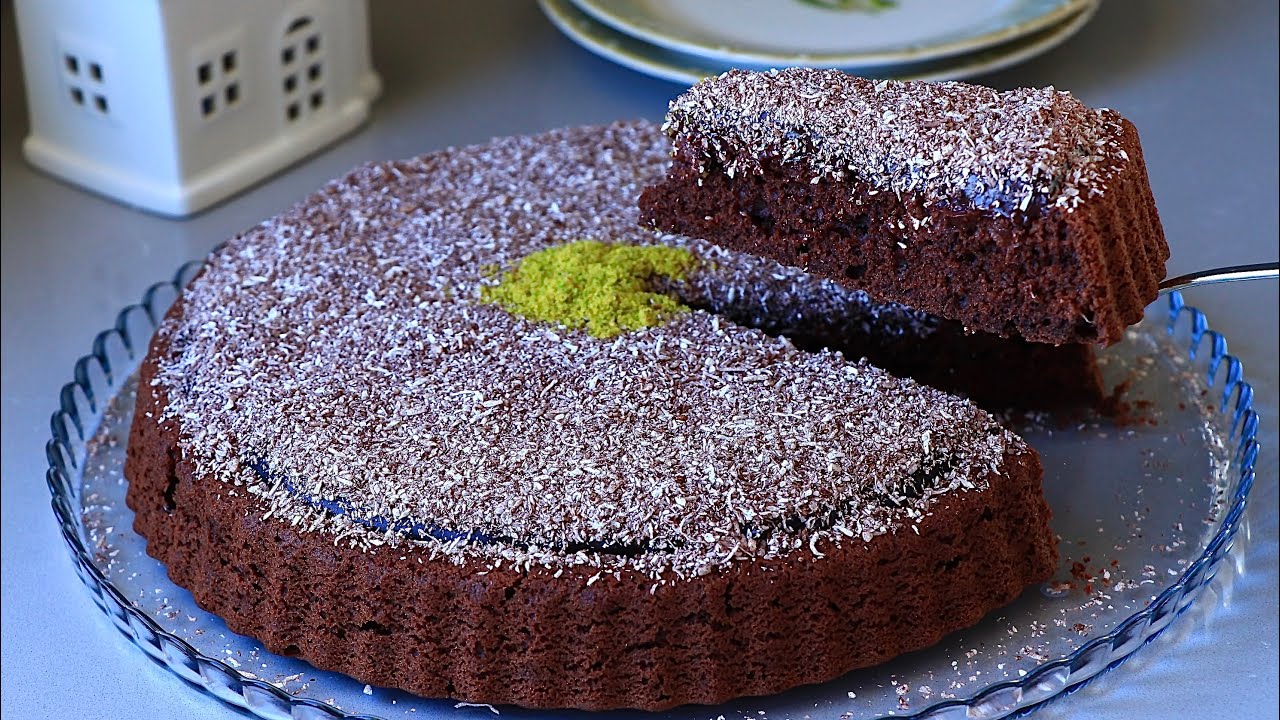 YİYENLER HAYRAN KALIYOR🤩 Yumuşacık Keki Nefis Kremasıyla Kakaolu Tart Pasta! Tart Kek Tarifi👌🏻