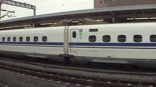 【HD車窓】2015.06.30放火事件当日 JR東海道新幹線こだま648号東京行 小田原(下りホームに事故車両225A)-新横浜