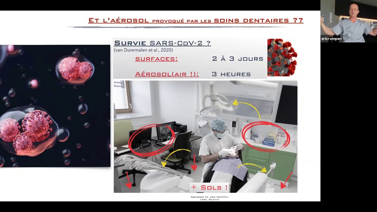 Eric Rompen Eric Rompen UVmastercare Webinaire sur Décontamination des Cabinets ...