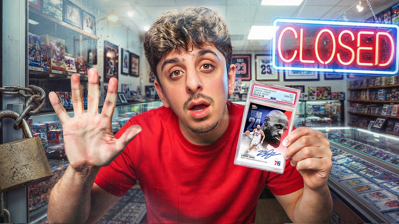 Locked in a Card Shop Until I Find a RARE! *SUCCESS*