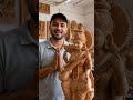 सरस्वती मां के प्यार से मूर्ति बनाया है लकड़ी को तरस के #motivation #viral #foryou #fyp