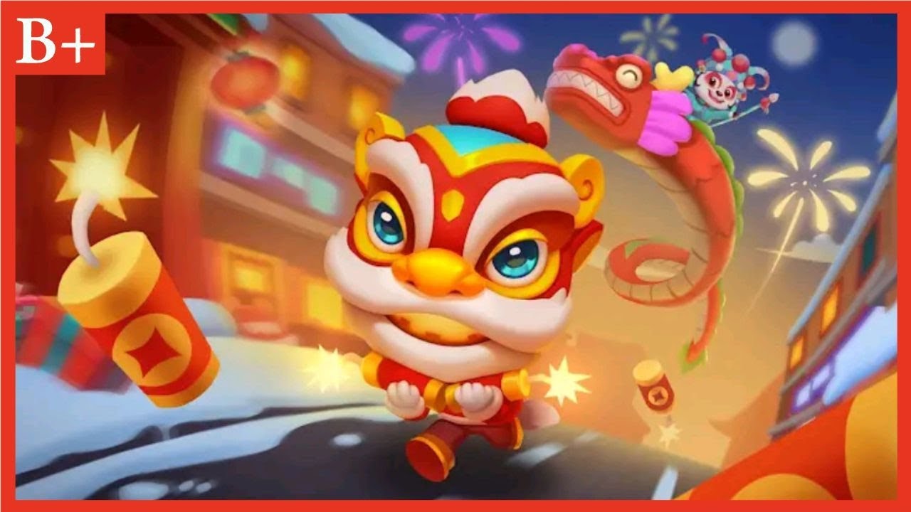 Lion Dance Buck ‼️ Running Pet: Dec Rooms (Lunar New Year Celebration)