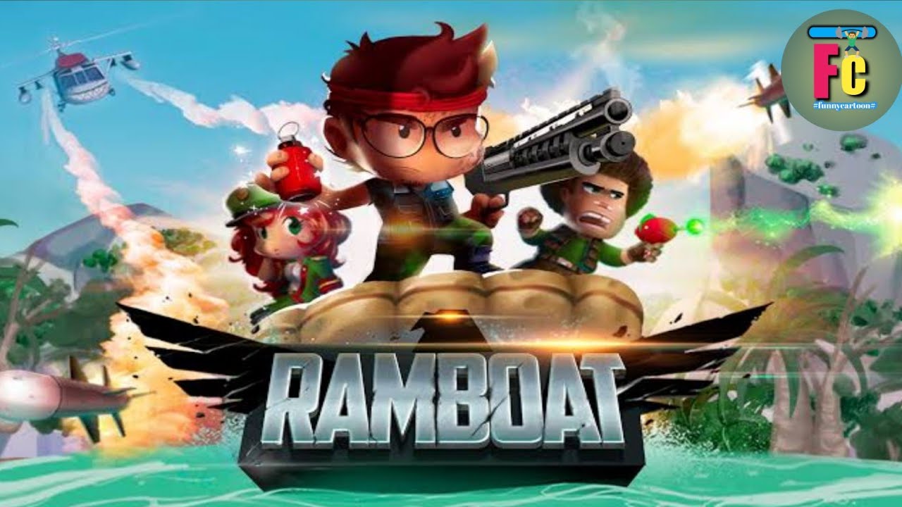 RAMBOAT KIDS GAME PLAY HOW TO RAMBOAT GAME FUNNY SHOOTER GAME