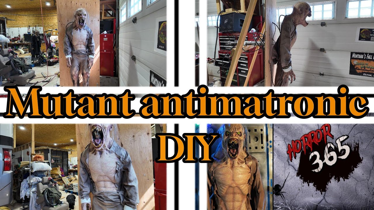 Mutant Antimatronic DIY prop-antimatronic-spooky @DistortionsUnlimited
