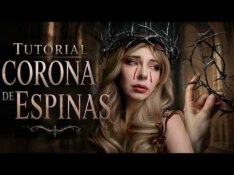 EASY AND AFFORDABLE crown of thorns - material that adjusts to any head