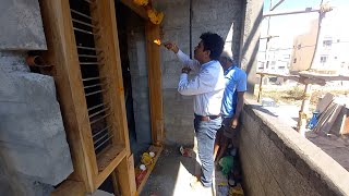 main door vaskal pooja|ನಮ್ಮ ಮನೆಯ  ಬಾಗಿಲು ಪೂಜೆ|in kannada vlogs