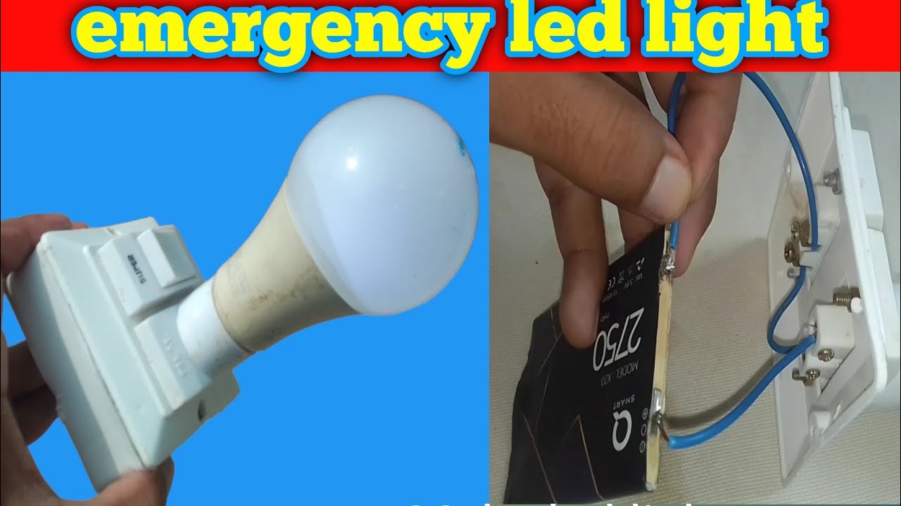 Powerful Rechargeable Emergency Light | RECHARGEABLE LED BULB | 
