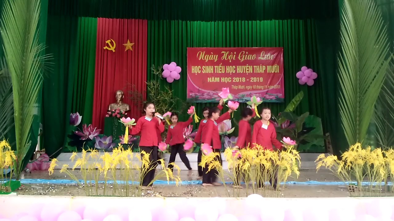 Truong TH-THCS Thanh Mỹ.Giải nhất hội thi giao lưu học sinh huyện Tháp Mười 2018-2019