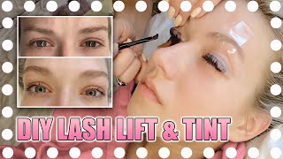 TRYING AT-HOME LASH LIFT & TINT KITS 😳