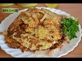 Деруны с грибами. Драники с грибами. МЯСОЖОР #111