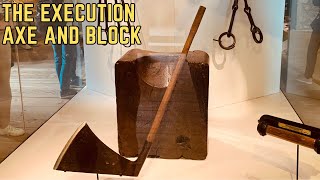 The Execution Axe And Block Of The Tower Of London