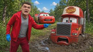 Phát hiện xe Mack của McQueen bị bỏ hoang sau cú đâm kinh hoàng! Lightning McQueen gặp nguy hiểm!