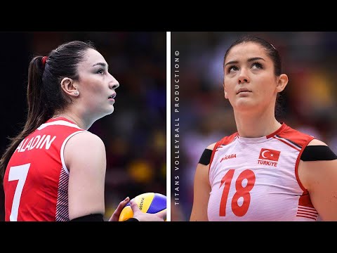 Zehra Gunes and Hande Baladin - Ubelievable Turkey Volleyball Tandem