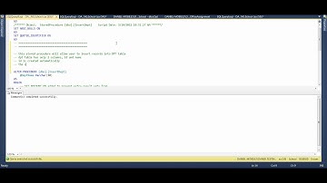 MS SQL 2012   How To Create Stored Procedure with Identity Scope