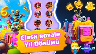 CLASH ROYALE 6. YILA ÖZEL SEZON GELİYOR! Clash Royale Sneak Peek