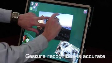 ShadowSense Multi-touch demo using Vizetto Paint and Photo apps