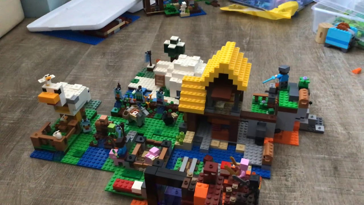 The amazing LEGO Minecraft creation - YouTube