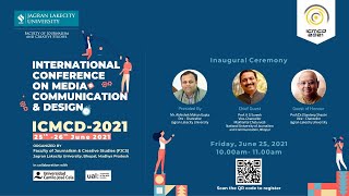 International Conference on Media, Communication & Design (ICMCD-2021) : Inaugural Ceremony.
