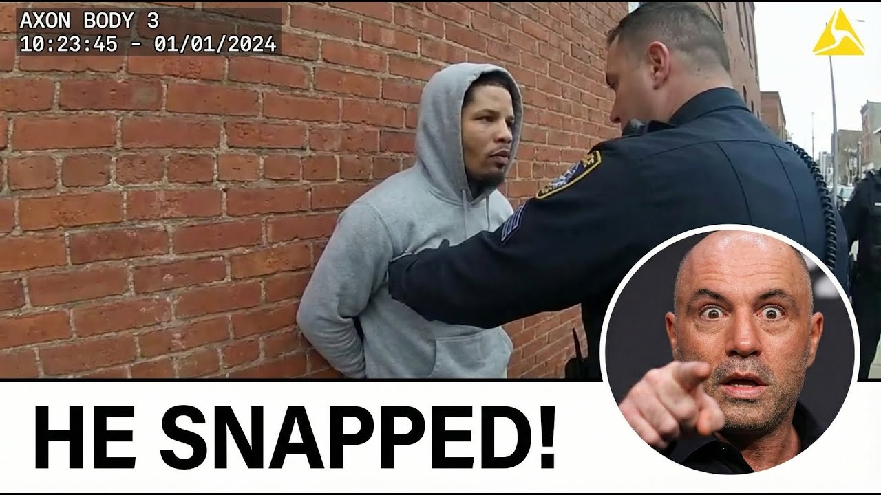 EXCLUSIVE: Joe Rogan Shows The Uncut Arrest Footage of Tank Davis! (It’s Over)