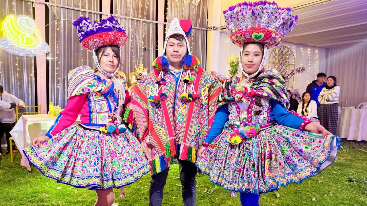 Fui a una boda en los Andes peruanos  (con traje típico)║Zabeth
