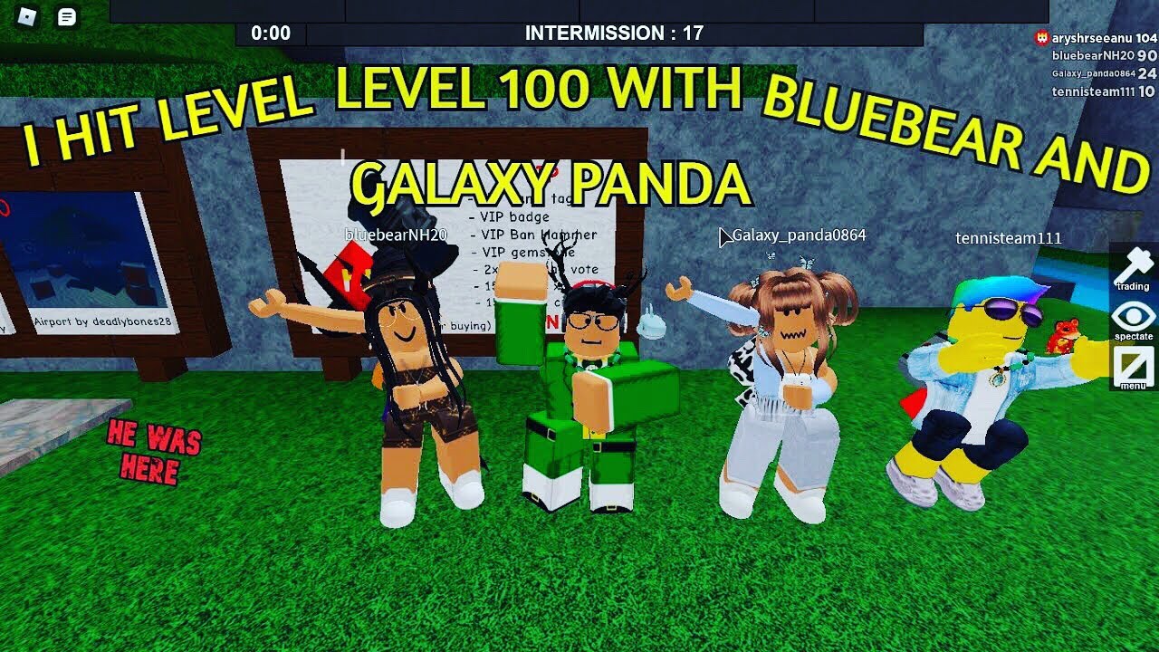 I Finally Hit Level 100 Flee The Facility Roblox Ft Bluebearnh20 And Galaxypanda Youtube - ÑÐºÐ°Ñ‡Ð°Ñ‚ÑŒ this new roblox obby gives real free robux no