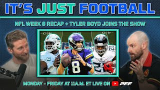 2022 NFL Week 8 Review and Bengals @ Browns Preview with Tyler Boyd | It's Just Football: 10.31.2022