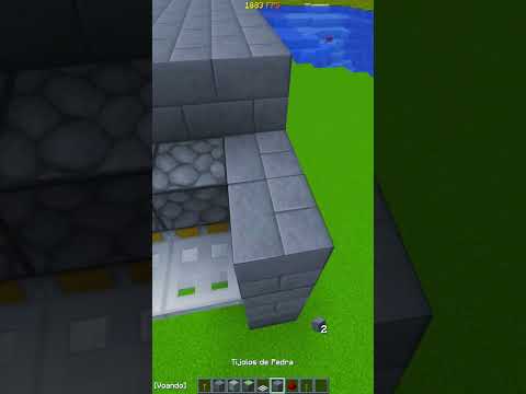 Minecraft Rolling Door💀#shorts #minecraft