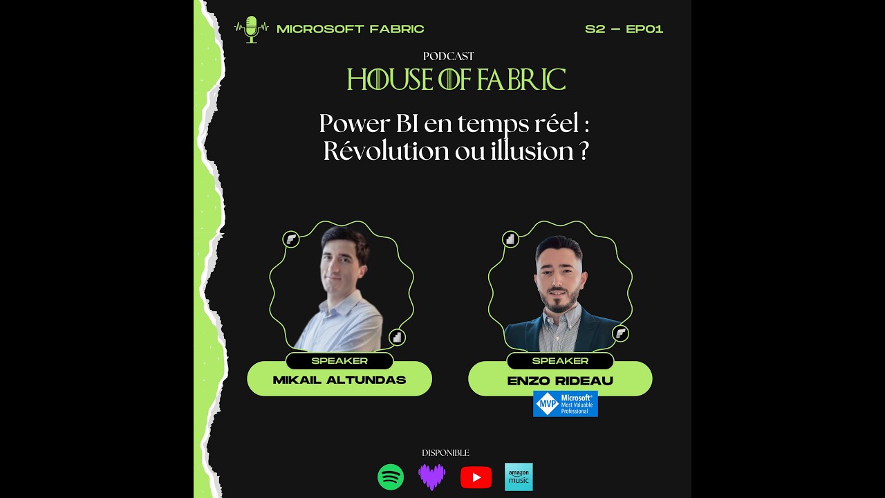EP15 - Power BI en temps réel : révolution ou illusion ?