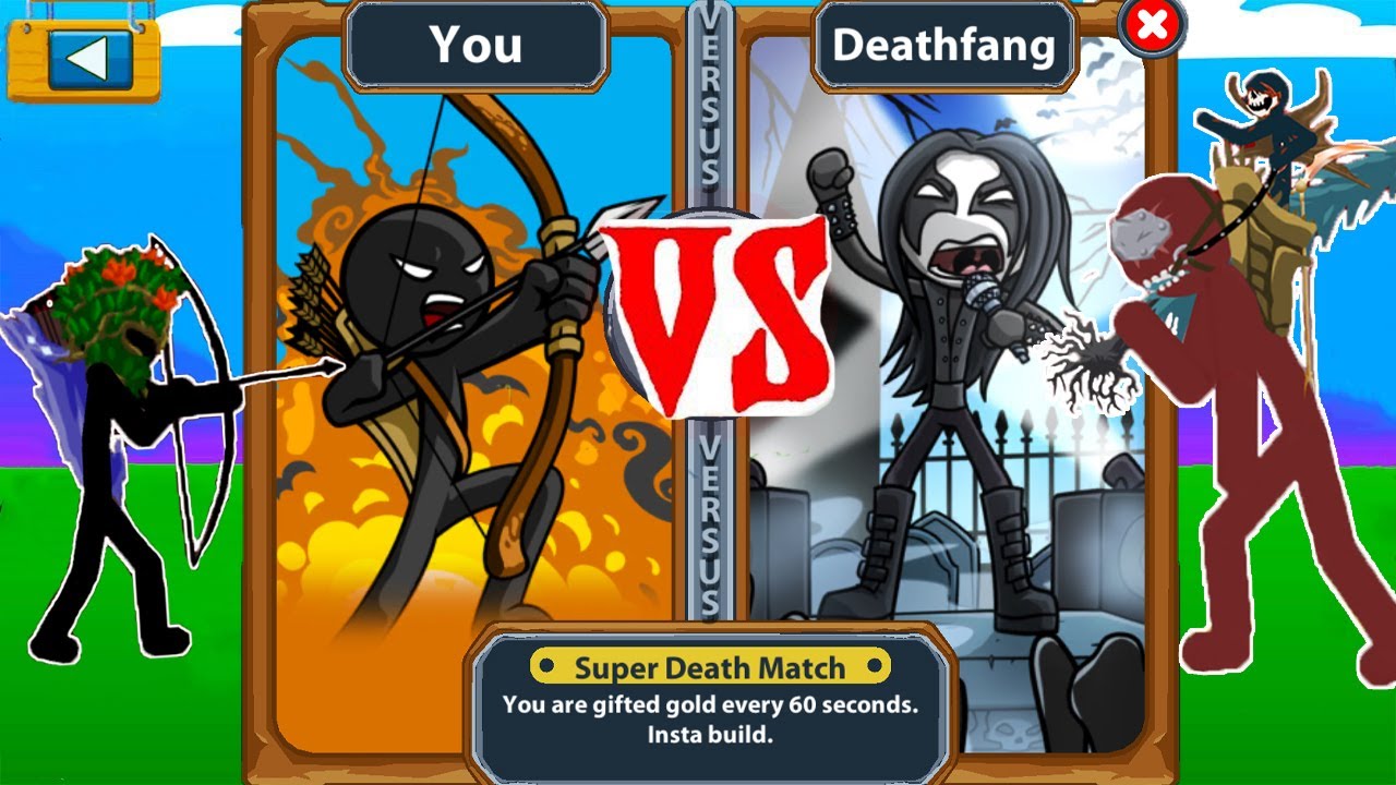 Princes Woodland 410 Vs All Tournament Characters - Deathfang In Stick War Legacy