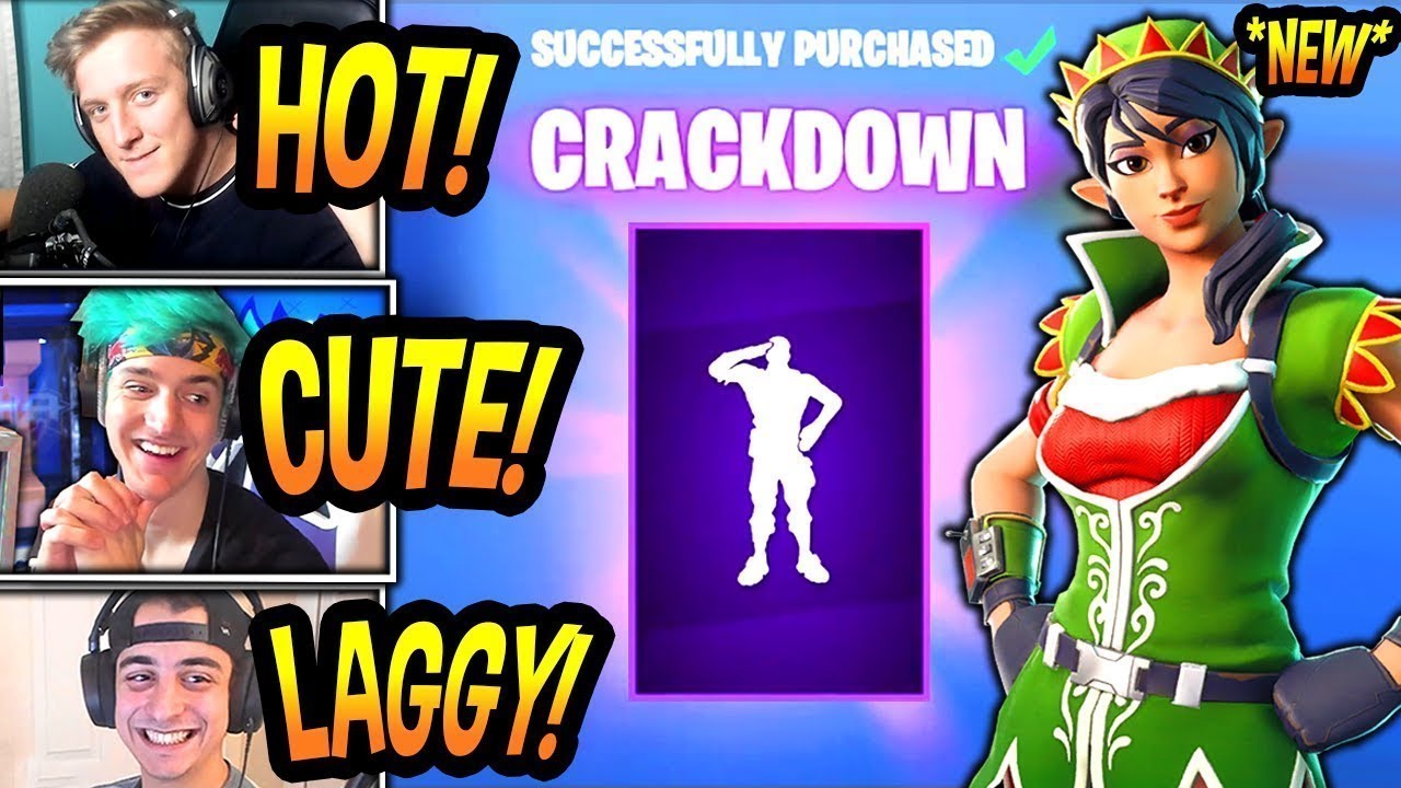 STREAMERS REACT TO *NEW* "CRACKDOWN" EMOTE/DANCE