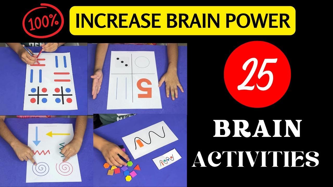 25 Brain gym Activities For Kids | Brain Gym (Memory Games Age 2 ...