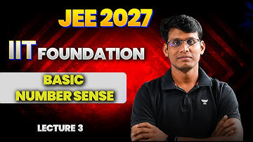 L-3 IIT Foundation- Mathematics | JEE 2027 | Prashant Jain #jee #jee2027