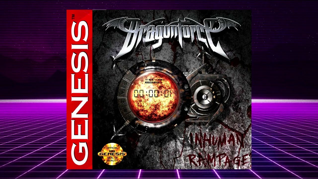 DragonForce - Through The Fire And Flames (16 bit cover) Sega Mega Drive / Sega Genesis