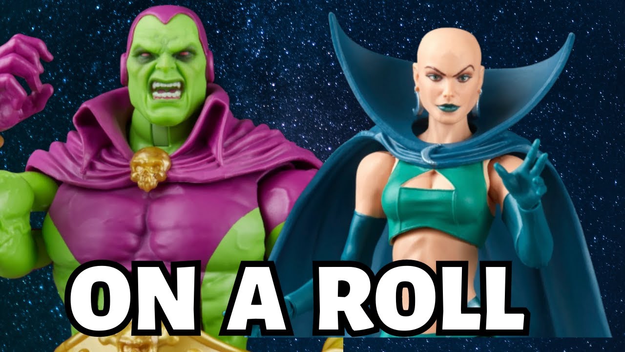 Drax the Destroyer, Moondragon keep Marvel Legends rolling - YouTube