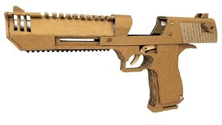 How To Make Cardboard DesertEagle That Sh00ts