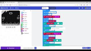 Advanced Weather Station Program using MakeCode