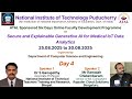 NITPY: ATAL Online FDP: Day 4: Secure and Explainable Generative AI for Medical IoT Data