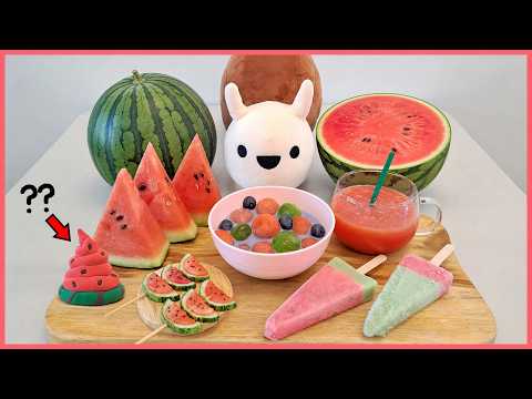 Is it a poop-shaped watermelon? Or is it watermelon-shaped poop?